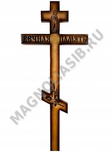 Крест деревянный Скорбящая Богородица 220*60