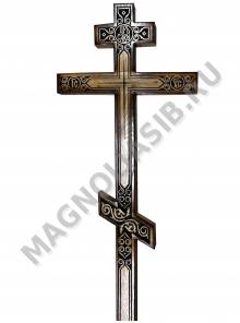 Крест деревянный Узорный 220*60 Д